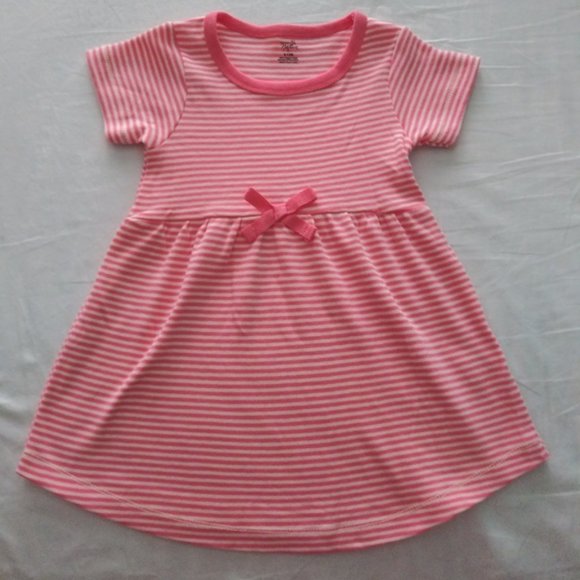 Touched By Nature 2 Dresses 9-12 month Cotton NWT - Picture 2 of 6